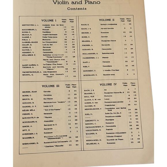 Mittell's Violin Classics Original Pieces & Arrangements Piano Sheet Music READ - Picture 6 of 8